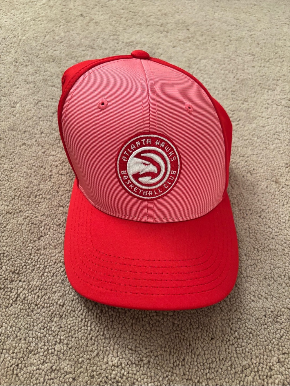 New Top of the World Atlanta Hawks Red Snapback NBA Cap